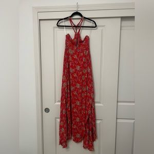 Urban outfitters floral maxi dress size XS